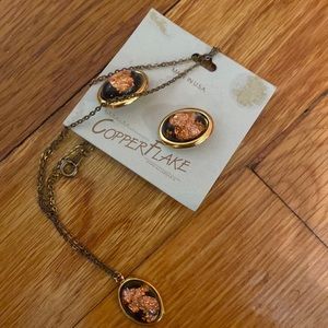 Vintage Earrings and Necklace